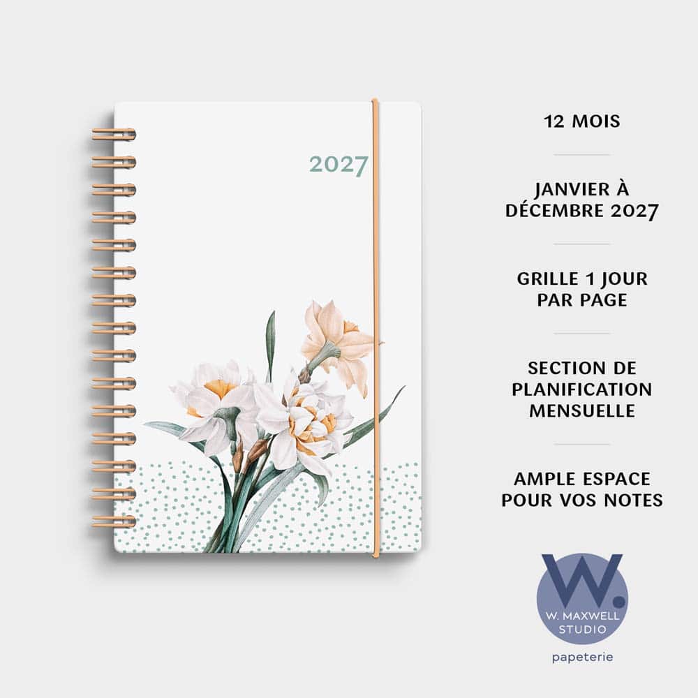 Baro annuel 2027 - narcisse - Image 2
